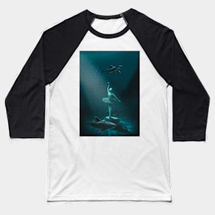 Ballerina of the Deep Baseball T-Shirt